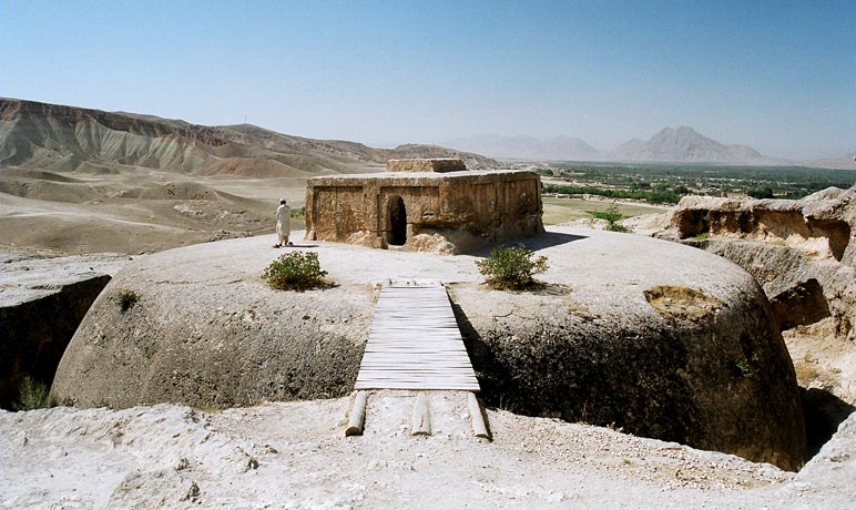 Takht-i Rostam in Samangan province