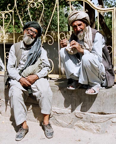 two beardos in Herat