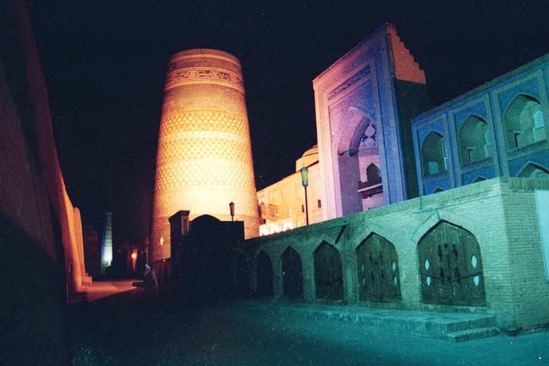 Khiva by night