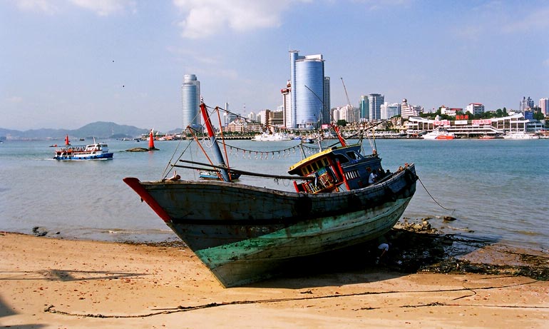 Gulang yu beach Xiamen