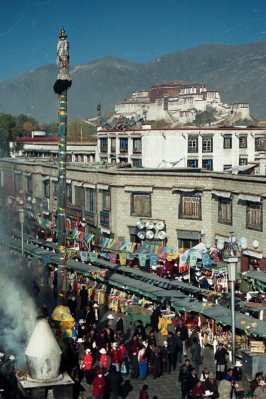 Jokhang Square Lhasa