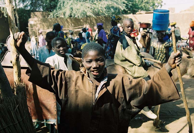 Djenne market boy