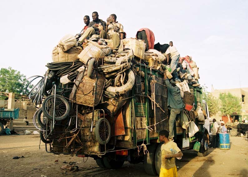 Djenne market wagon