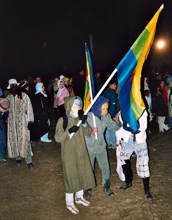 Berber independentistes in Goulmima