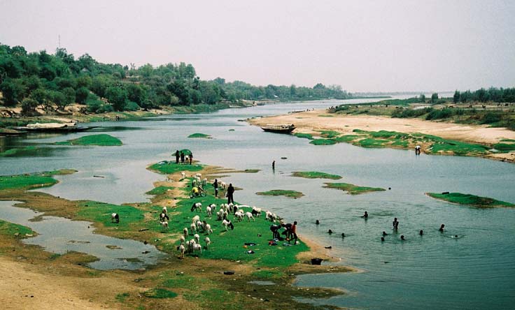 Niger river Niamey