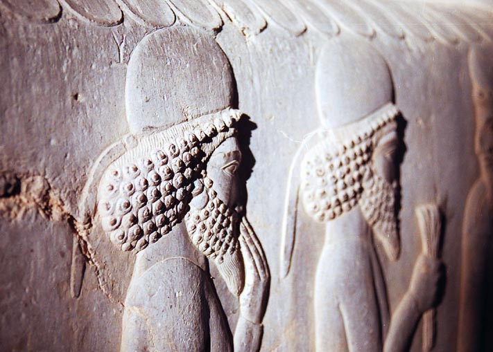 Persepolis bas relief detail