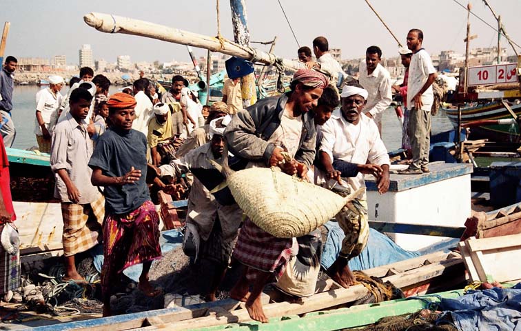 al-Hudayda fish market